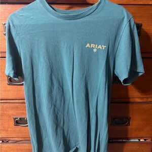 Ariat Men's Short Sleeve Shirt in Teal